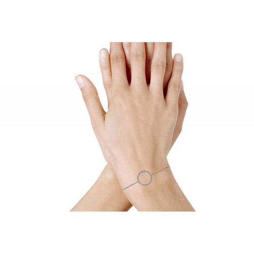Bracelet Cercle de Strass - LES POULETTES BIJOUX - Modalova