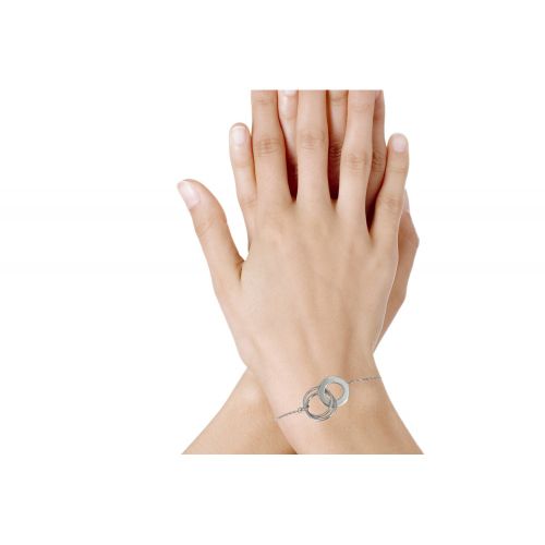 V Bracelet Trois Anneaux Entrelacés - LES POULETTES BIJOUX - Modalova