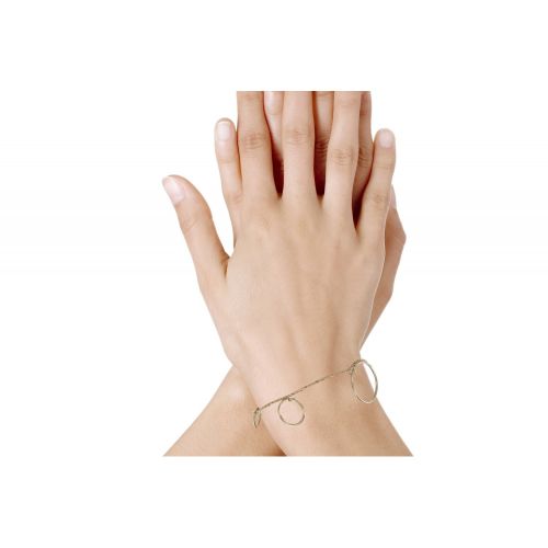Bracelet Plaqué Multi Anneaux - LES POULETTES BIJOUX - Modalova