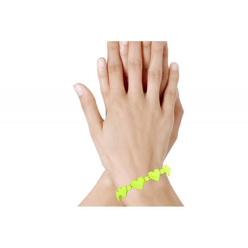 Cruciani Bracelet Dentelle Coeurs Fluo - LES POULETTES BIJOUX - Modalova