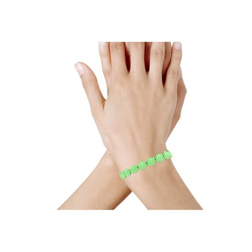 V Cruciani Bracelet Dentelle Confettis Fluo - LES POULETTES BIJOUX - Modalova