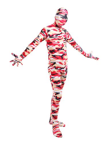 Costume de zentai multicolore de camouflage envelopp Dguisements Halloween - Milanoo - Modalova