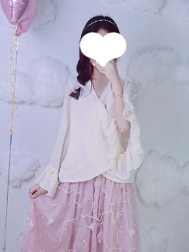 Chemise lolita de style chinois avec chemisier lolita blanc mousseline volants Dguisements Halloween - Milanoo - Modalova