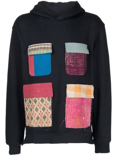 ALCHEMIST Patchwork Cotton Hoodie - ALCHEMIST - Modalova