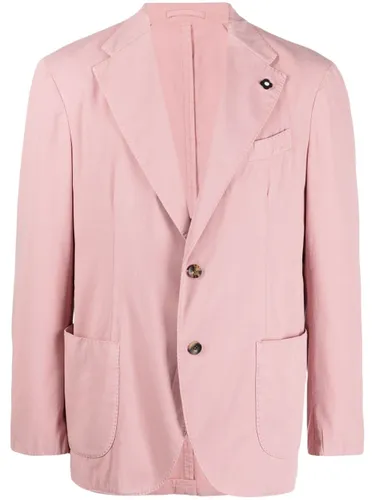 Single-Breasted Buttoned Blazer - Lardini - Modalova