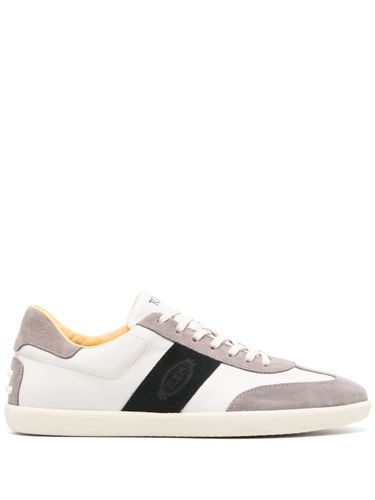 Tod's Tod's Tabs Leather Sneakers - Tod's - Modalova