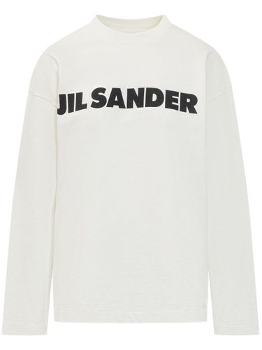 Jil Sander Logo Cotton T-Shirt - Jil Sander - Modalova