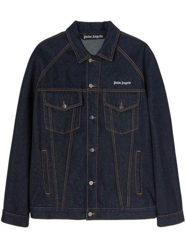 Palm Angels Jacket With Logo - Palm Angels - Modalova