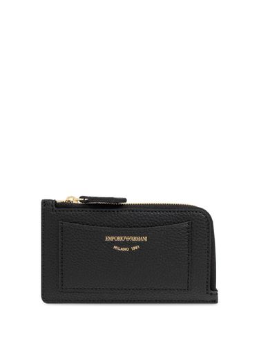 Emporio Armani Zipped Card Case - Emporio Armani - Modalova