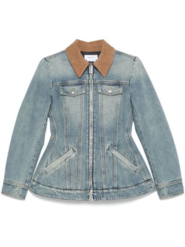 Flared Denim Jacket - Alexander McQueen - Modalova