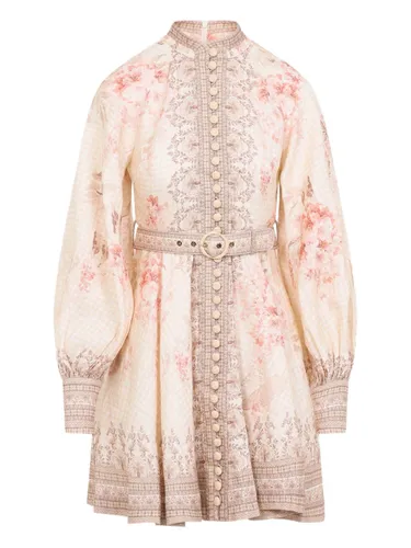 Zimmermann Printed Mini Dress - Zimmermann - Modalova
