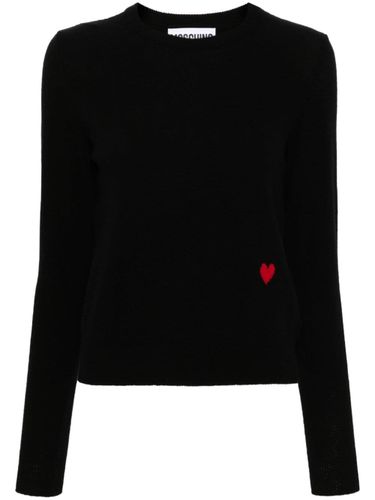 Moschino Wool Sweater With Logo - Moschino - Modalova
