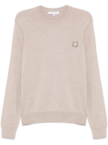 Bold Fox Head Wool Jumper - MAISON KITSUNE' - Modalova