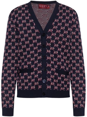 Gucci Cardigan With Monogram - Gucci - Modalova