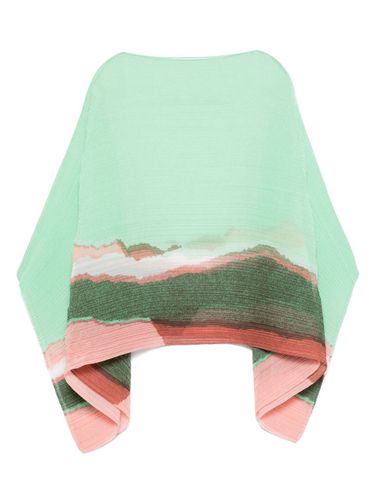 Printed Stole - PLEATS PLEASE ISSEY MIYAKE - Modalova