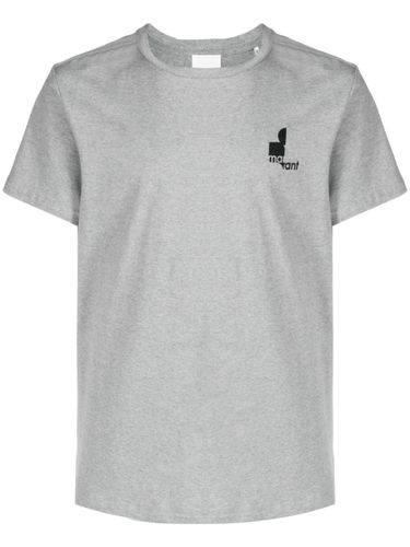 Cotton T-Shirt With Logo - Isabel Marant - Modalova