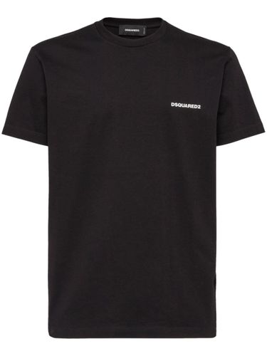 Dsquared2 Cotton T-Shirt With Logo - Dsquared2 - Modalova