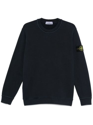 Sweatshirt With Compass Application - Stone Island - Modalova