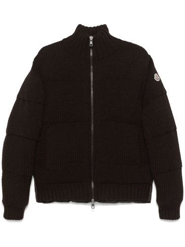 Moncler Cardigan With Logo - Moncler - Modalova