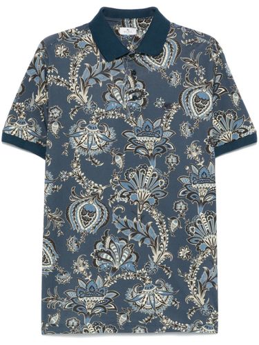 Etro Polo With Print - Etro - Modalova