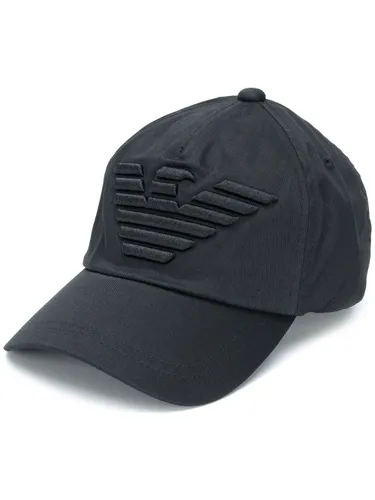 Emporio Armani Logo Cotton Cap - Emporio Armani - Modalova