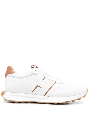 Hogan H601 Leather Sneakers - Hogan - Modalova