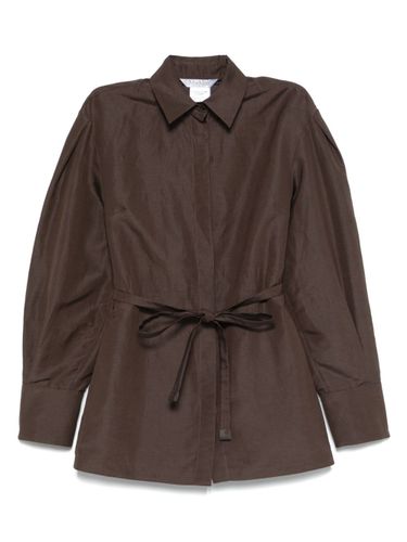 Linen And Silk Blend Jacket - Max Mara - Modalova