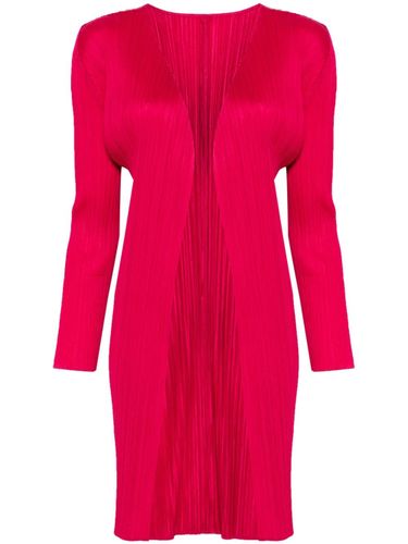 Pleated Midi Cardigan - PLEATS PLEASE ISSEY MIYAKE - Modalova