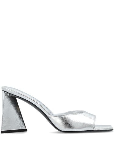 The Attico Devon Mini Leather Mules - The Attico - Modalova