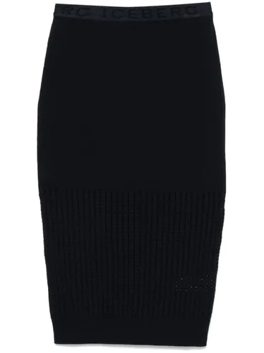Iceberg Knitted Skirt - Iceberg - Modalova