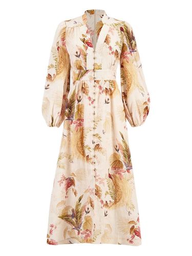 Ascension Linen Long Dress - Zimmermann - Modalova
