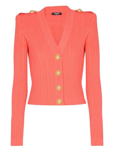 Balmain V-Necked Cardigan - Balmain - Modalova