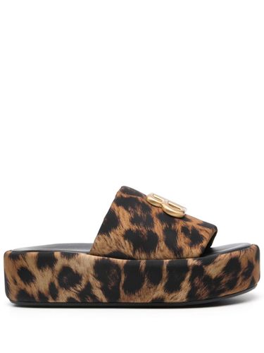 Balenciaga Leopard Print Sandals - Balenciaga - Modalova