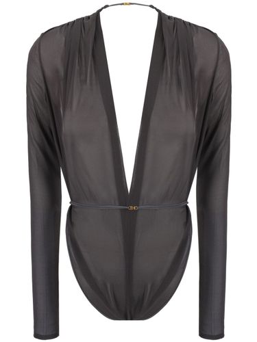 Saint Laurent Silk Bodysuit - Saint Laurent - Modalova