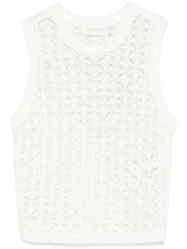 Zimmermann Wylie Cotton Crop Top - Zimmermann - Modalova