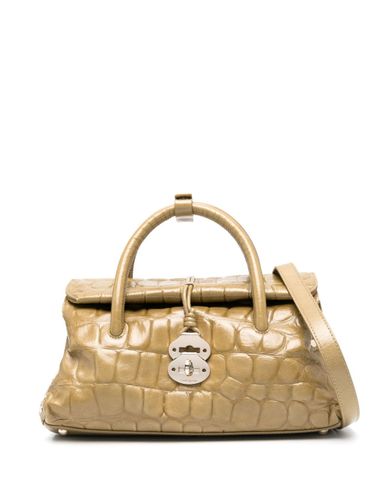 Dotta Safari Small Leather Handbag - Zanellato - Modalova