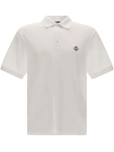 Herno Logo Cotton Polo Shirt - Herno - Modalova