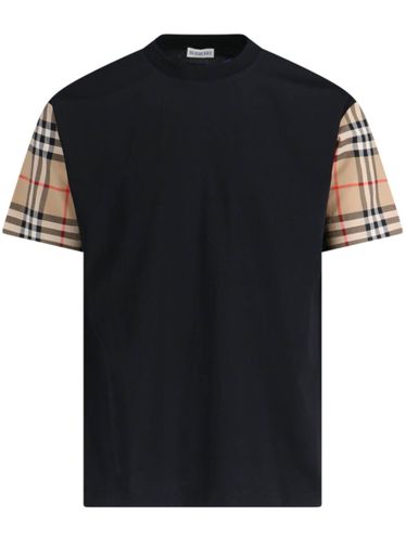 Burberry Check Cotton T-Shirt - Burberry - Modalova