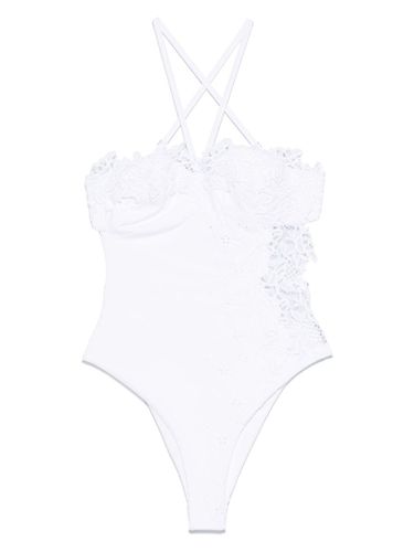 Lace Detail Swimsuit - Ermanno Scervino - Modalova