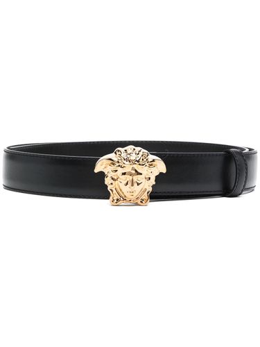 Versace La Medusa Leather Belt - Versace - Modalova