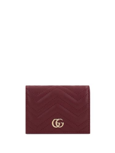 Gucci Gg Marmont Leather Card Case - Gucci - Modalova