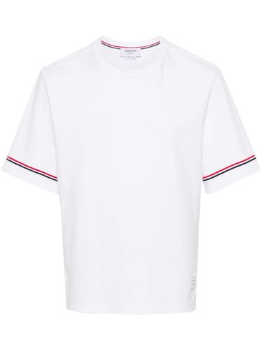 Thom Browne Rwb Cotton T-Shirt - Thom Browne - Modalova