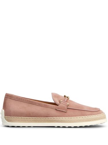 Tod's Suede Leather Loafers - Tod's - Modalova