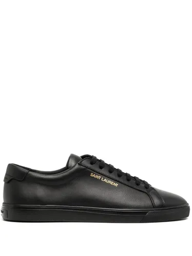 Saint Laurent Andy Leather Sneakers - Saint Laurent - Modalova