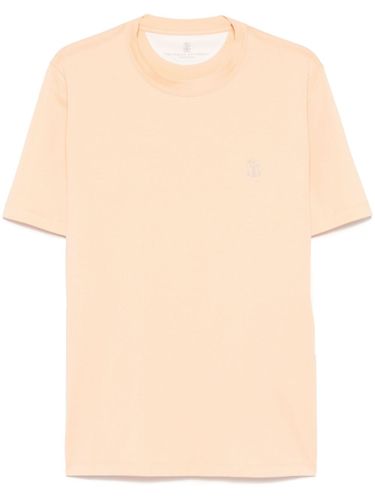 Logo Cotton T-Shirt - Brunello Cucinelli - Modalova