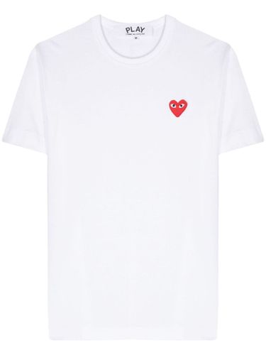 Logo Cotton T-Shirt - COMME DES GARÇONS PLAY - Modalova