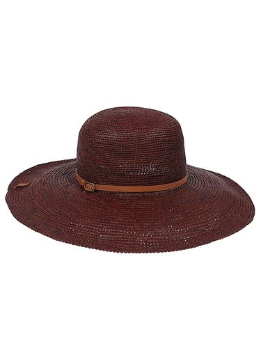 Borsalino Violet Panama Hat - Borsalino - Modalova