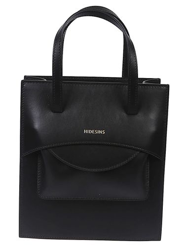 Flap J Mini Leather Tote Bag - HIDESINS - Modalova
