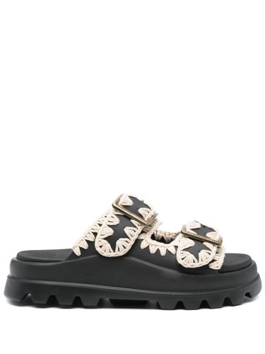 Mou Embroidered Sandals - Mou - Modalova