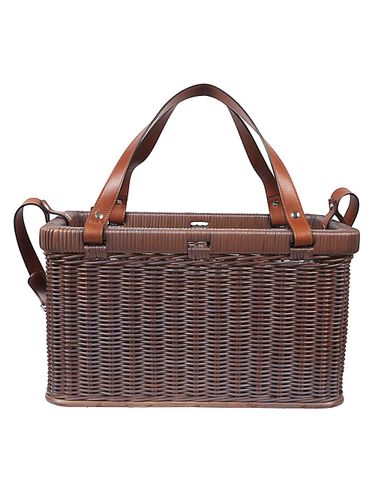 Wicker Basket Bag - Brunello Cucinelli - Modalova